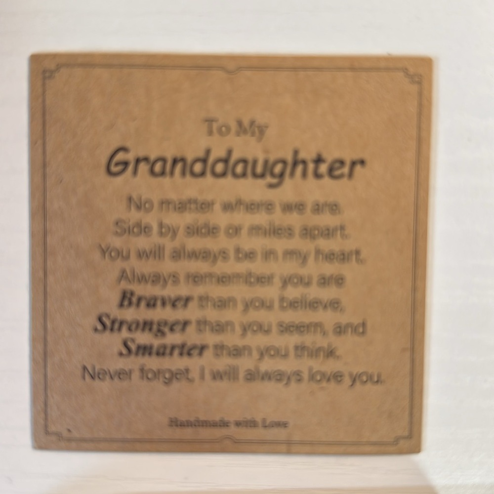 Beautiful, to my granddaughter, bracelet. - Picture 2 of 4